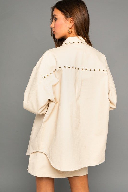 Stud Detail Shirt