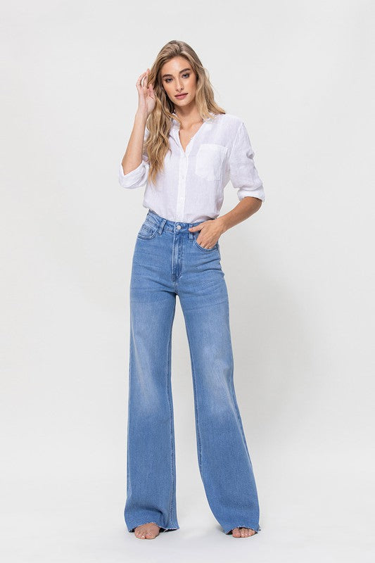 Super High Rise Wide Leg