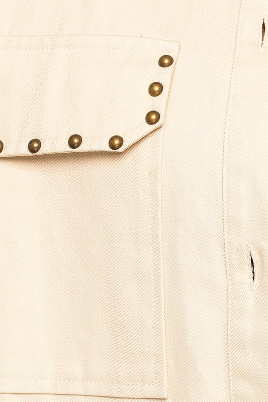 Stud Detail Shirt