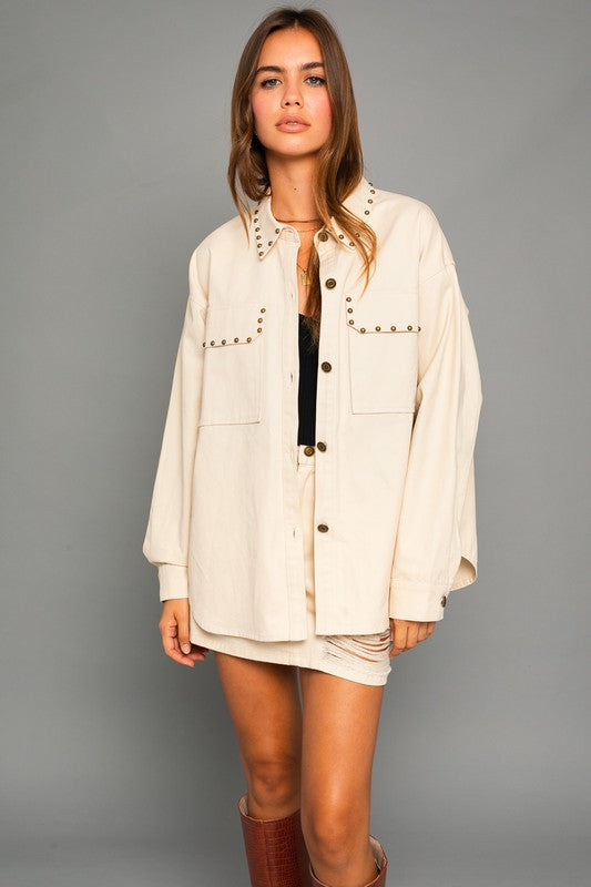 Stud Detail Shirt