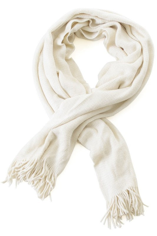 Fringed Oblong Scarf